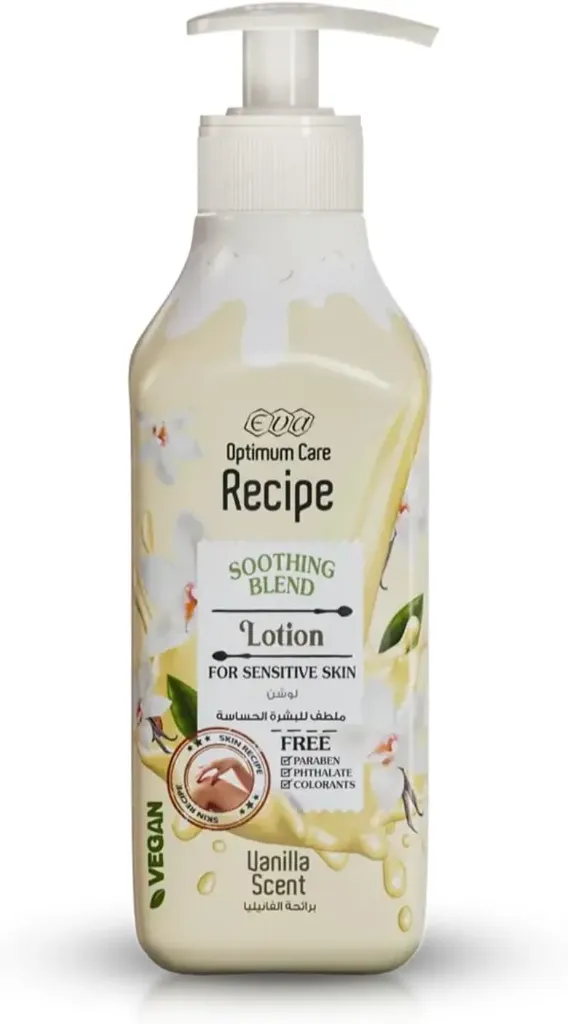 [80096] EVA RECIPE sensitive skin vanilla LOTION 370 ML