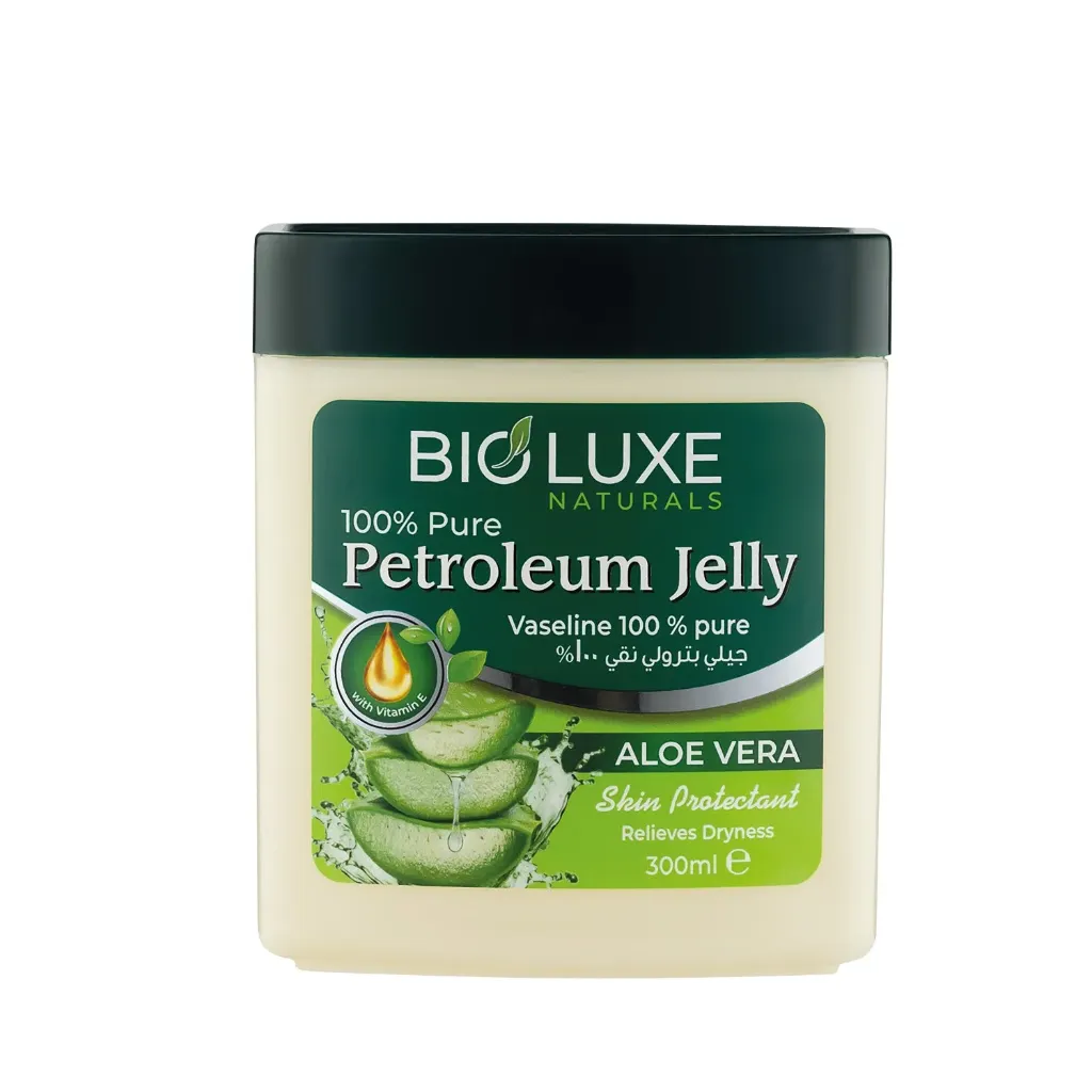 [80036] BIO LUXE VASELINE PETROLEUM JELLY 300 ML - بايو لوكس فازلين | 300 مل | مرهم | ترطيب الجلد وحماية البشرة