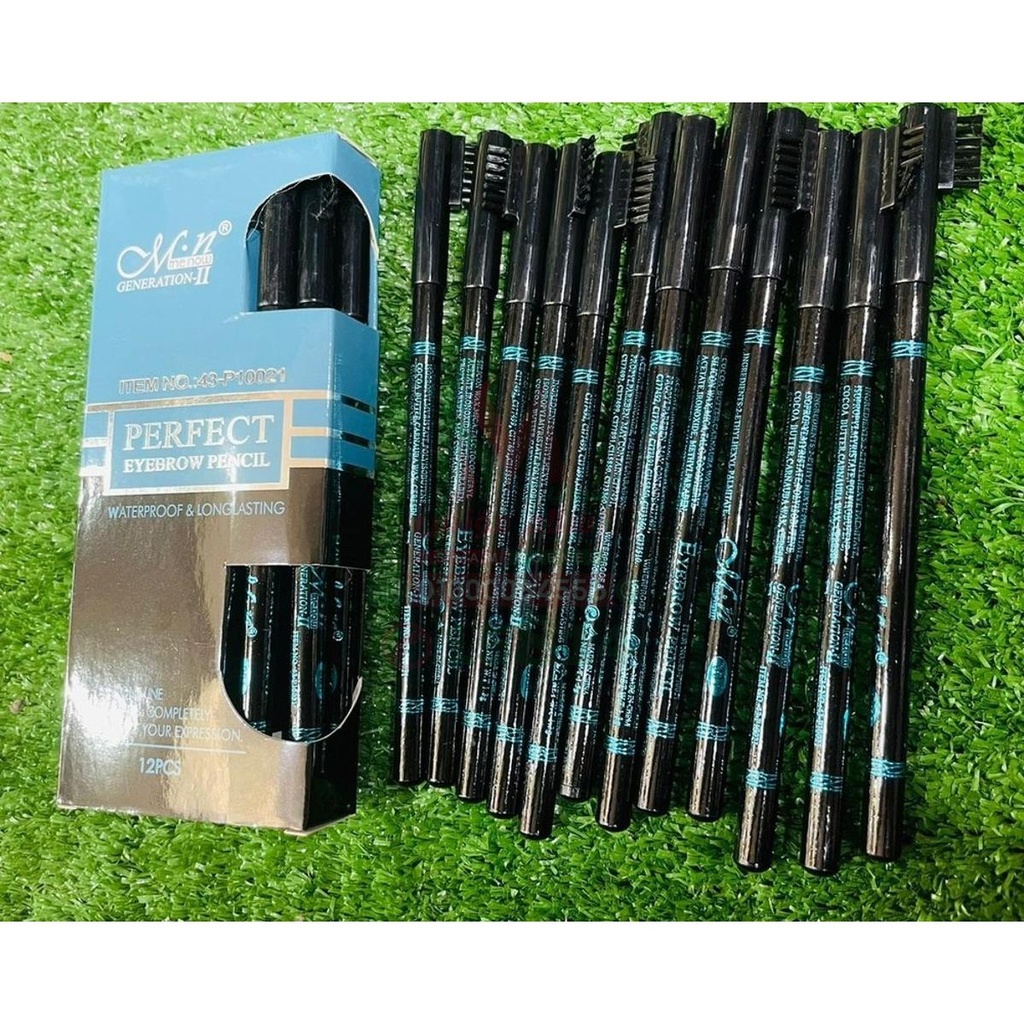 m-n perfect eyebrow pencil 12pcs