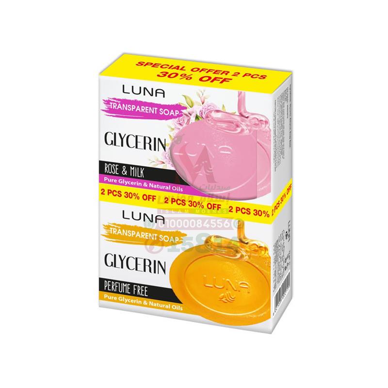 [80426] Luna soap glycerin+rose milk 1+1