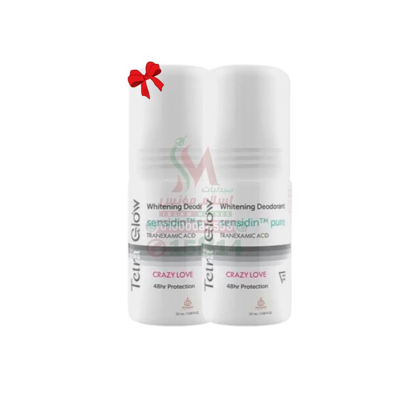Tetra glow whitening roll on 1+1