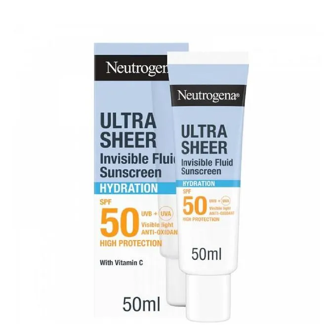 Neutrogena ultra sheer fluid hydration spf50 50ml