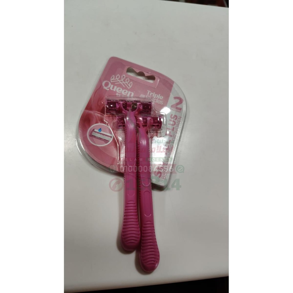 QUEEN LORD TRIPLE BLADE SWIVEL HEAD 2PCS