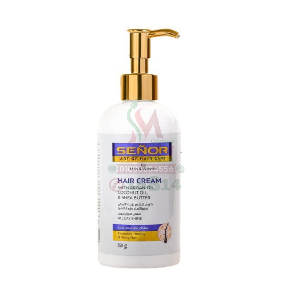 Senor hair cream argan coconut oil 250ml