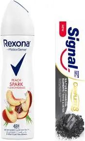 [77431] Rexona spray peach spark offer signal