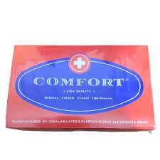 [FI] COMFORT اصابع جلد بلاستيك كمفورت- 144 قطعة