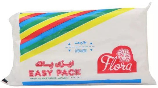 [48792] FLORA EASY PACK 100 WIPES