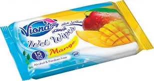 [66776] viana wet wipes 15pcs