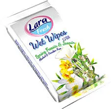 [75364] lara wet wipes 15pcs