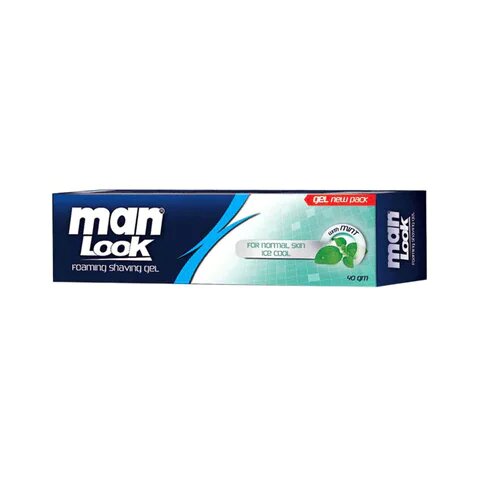 [21599] MAN LOOK SHAVING CREAM WITH MINT