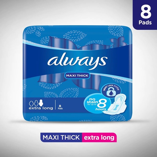 [51951] ALWAYS MAXI EXTRA LONG 8 PADS New