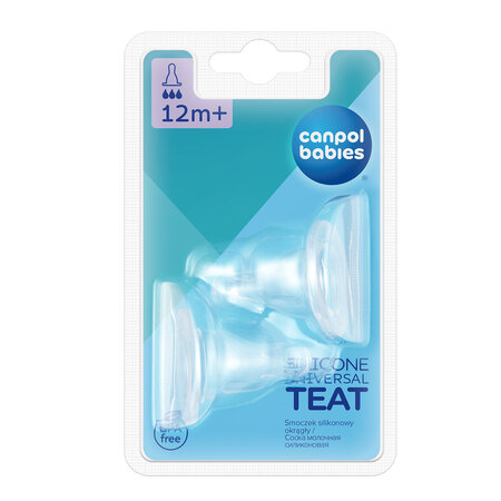 [68037] CANPOL Silicone Teat 18/315