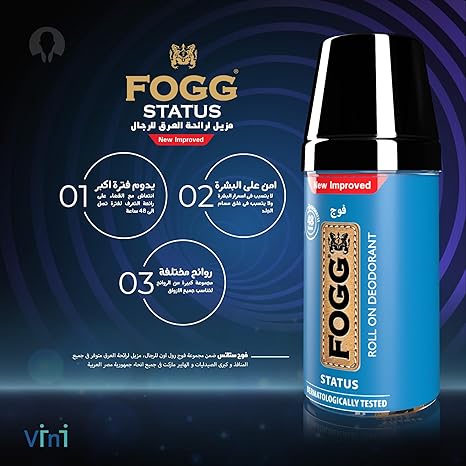 [74659] FOGG status for men roll on 50ml