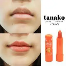 [76121] tanako sweet orange lip balm
