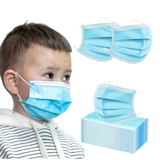 [73695] blu safe face mask 4 child