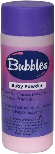 [76377] bubbles baby powder 115mg
