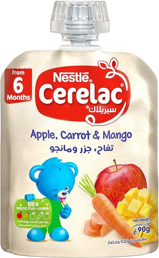 [75747] Cerelac AppleCarrot&Mango 90gm