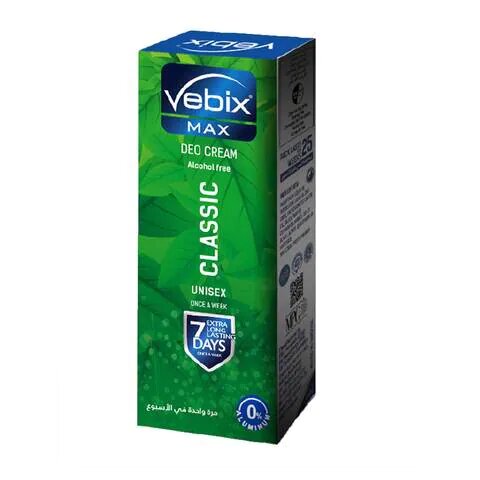 [63365] VEBIX CLASSIC 15 MLفيبكس مزيل لرائحة العرق اخضر