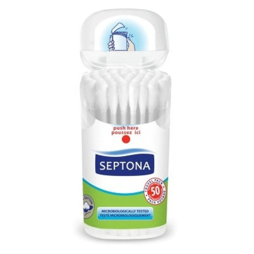 [65794] SEPTONA سيبتونا بوكس اعواد قطنية 50 عود