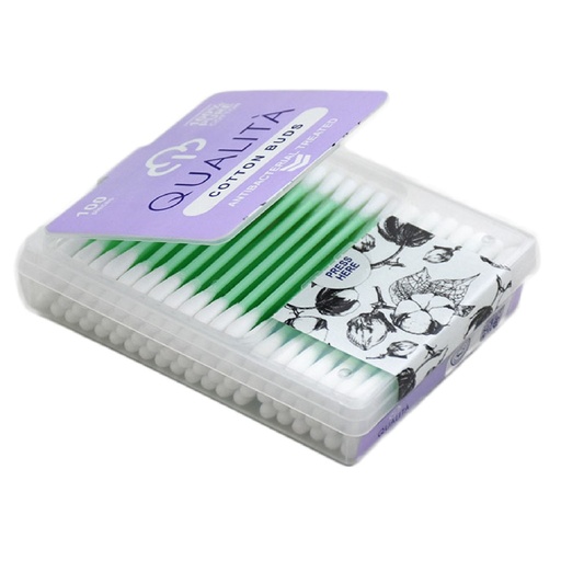 [75115] Qualita Cotton Buds 100PCS