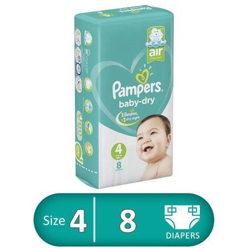 [65960] PAMPERS EGY 4*8 PCS New