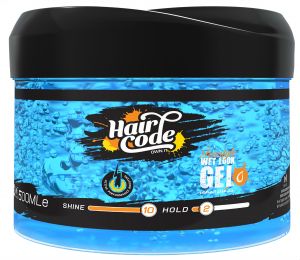 [67208] hair code 500 ml blue free style