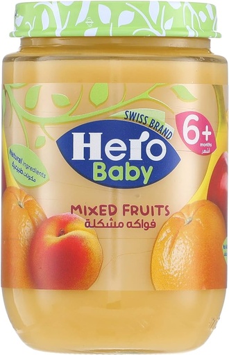 [69652] HERO BABY mixed fruits 190g