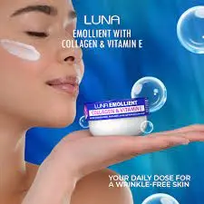 [63445] LUNA EMOLLIENT COLLAGEN&VIT E SOFT CREAM 160GM