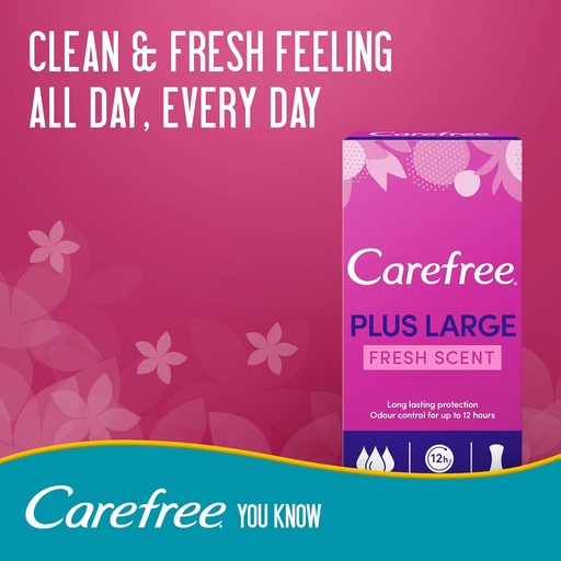 [67545] Carefree fresh scent Plus large 20