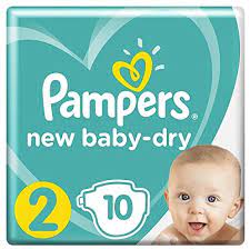 [65961] PAMPERS EGY 2*10PCS New