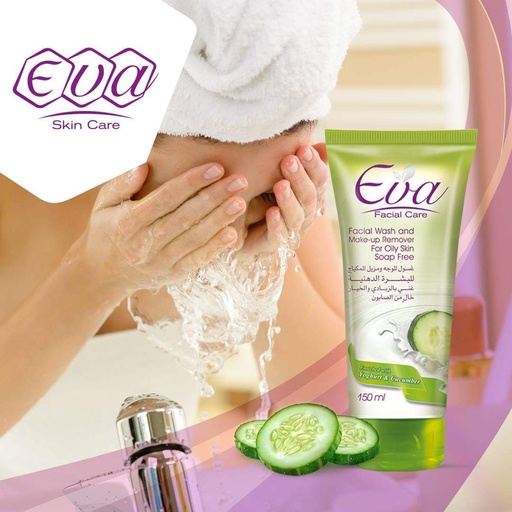[58075] EVA facial wash cucumber 150ml