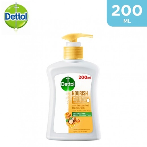 [58250] DETTOL ANTIBACTERIAL HAND WASH NOURISH 200ML