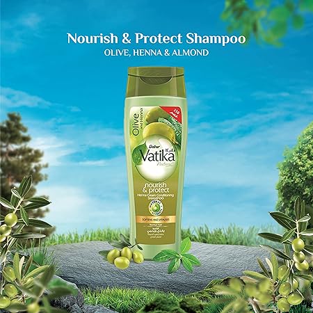 [32699] DABUR VATIKA SHAMPOO 400 ML للشعر العادى