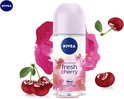 [26228] nivea fresh cherry roll on 50ml