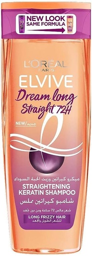 [57365] LOREAL DREAM LONG STRAIGHT KERATIN SHAMPOO 200ML