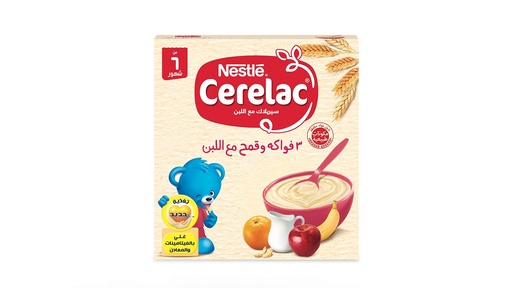 [66430] Cerelac 3Fruits &Wheat 125gm