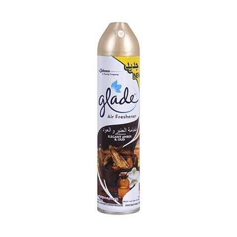 [70434] GLADE AIR 300ML فخامة العنير والعود