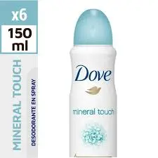 [74432] دوف اسبراي 150مل MINERAL touch