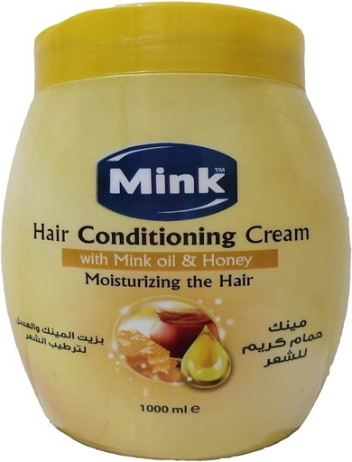 [63115] MINK CONDITIONING CREAM WITH MINK OIL&HONEY 1000G