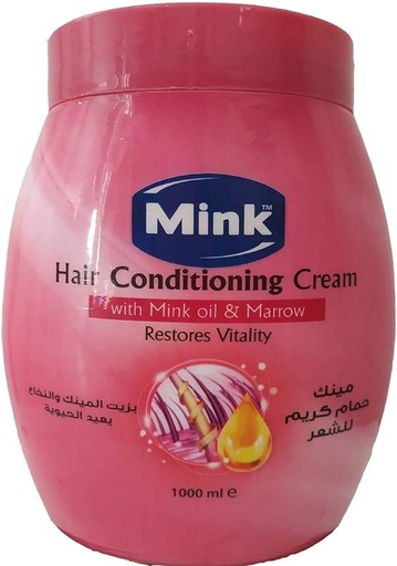[72383] MINK CONDITIONING CREAM MINK OIL & MARROW 1000 ل