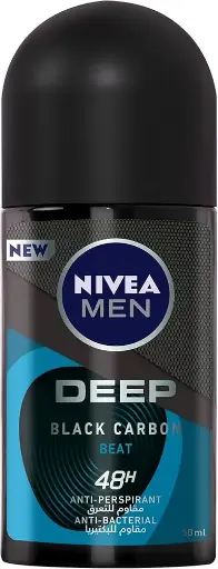 [77669] NIVEA DEEP BLACK CARBON BETA ROLL ON 50ML