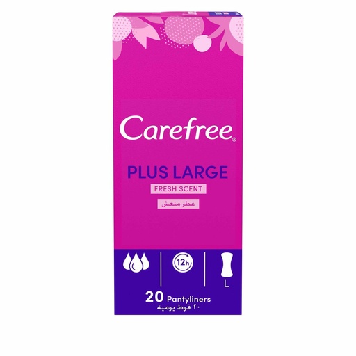 [55864] CAREFREE PLUS light scent 20 PCS L
