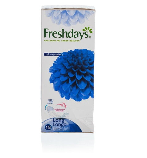 [56562] FRESH DAYS 20% LONG 18 PCS