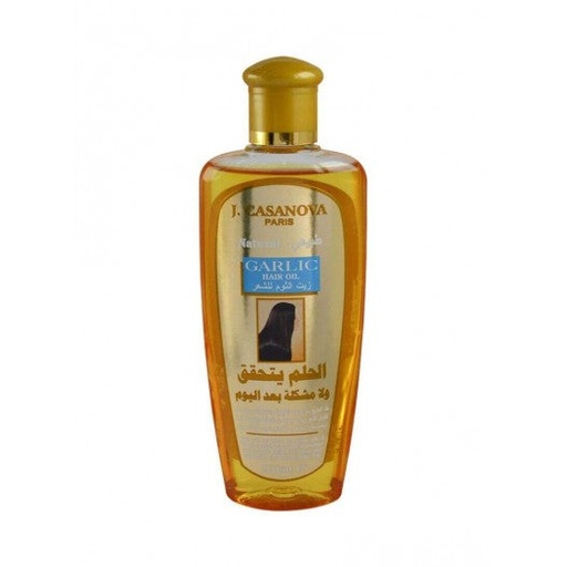[60022] CASANOVA OIL 210 ML بالثوم