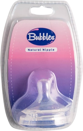 [71885] Bubbles Natural Nipple 3Months