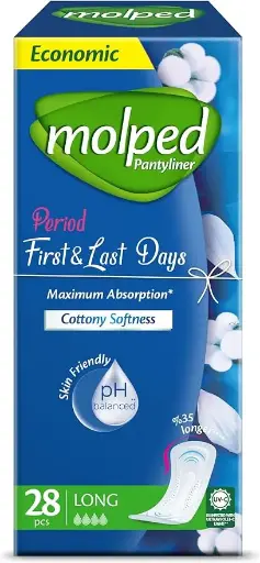 [76640] molped pantyliner antibacterial thin 28pcs