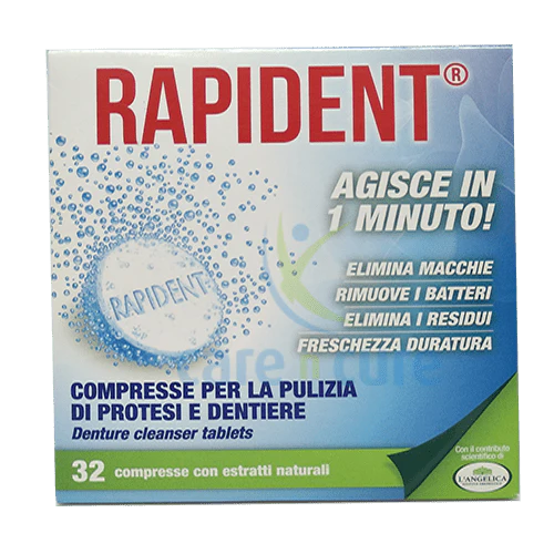 [75877] Rapident اقراص فواره للتقويم 32 قرص