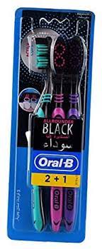 [72431] ORAL_B ALLRoUNDER BLACK MEDIUM 2+1