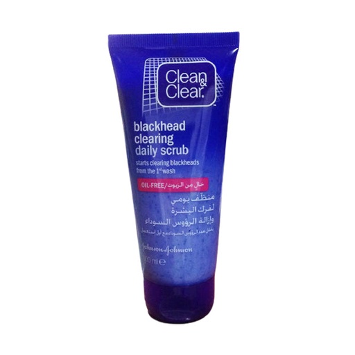 [52423] CLEAN&CLEAR black head FACIAL SCRUB 100 ML