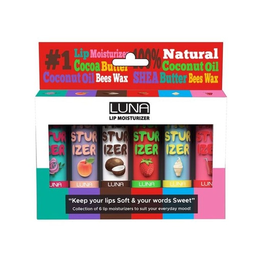 [27853] LUNA LIP BALM 6PCS